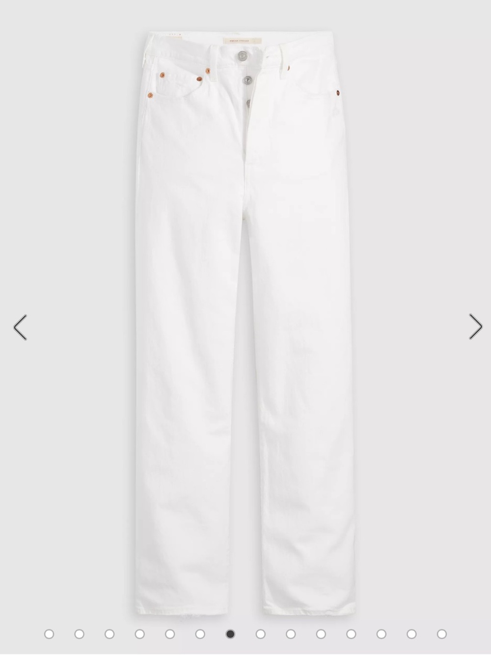 Levi Ribcage straight ankle size 26